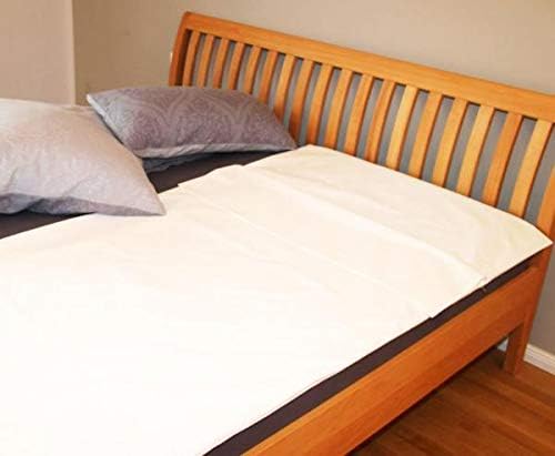 allsaneo Premium Allergiker Schlafsack 100x220 cm extra leicht und weich, ungefüttert, Hüttenschlafs