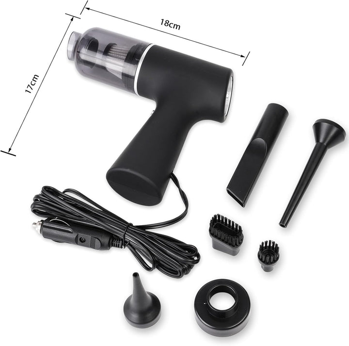 Handstaubsauger, Auto Staubsauger Stark, 3 in 1 Tragbar Leicht Handstaubsauger, 4000Pa Mini Staubsau