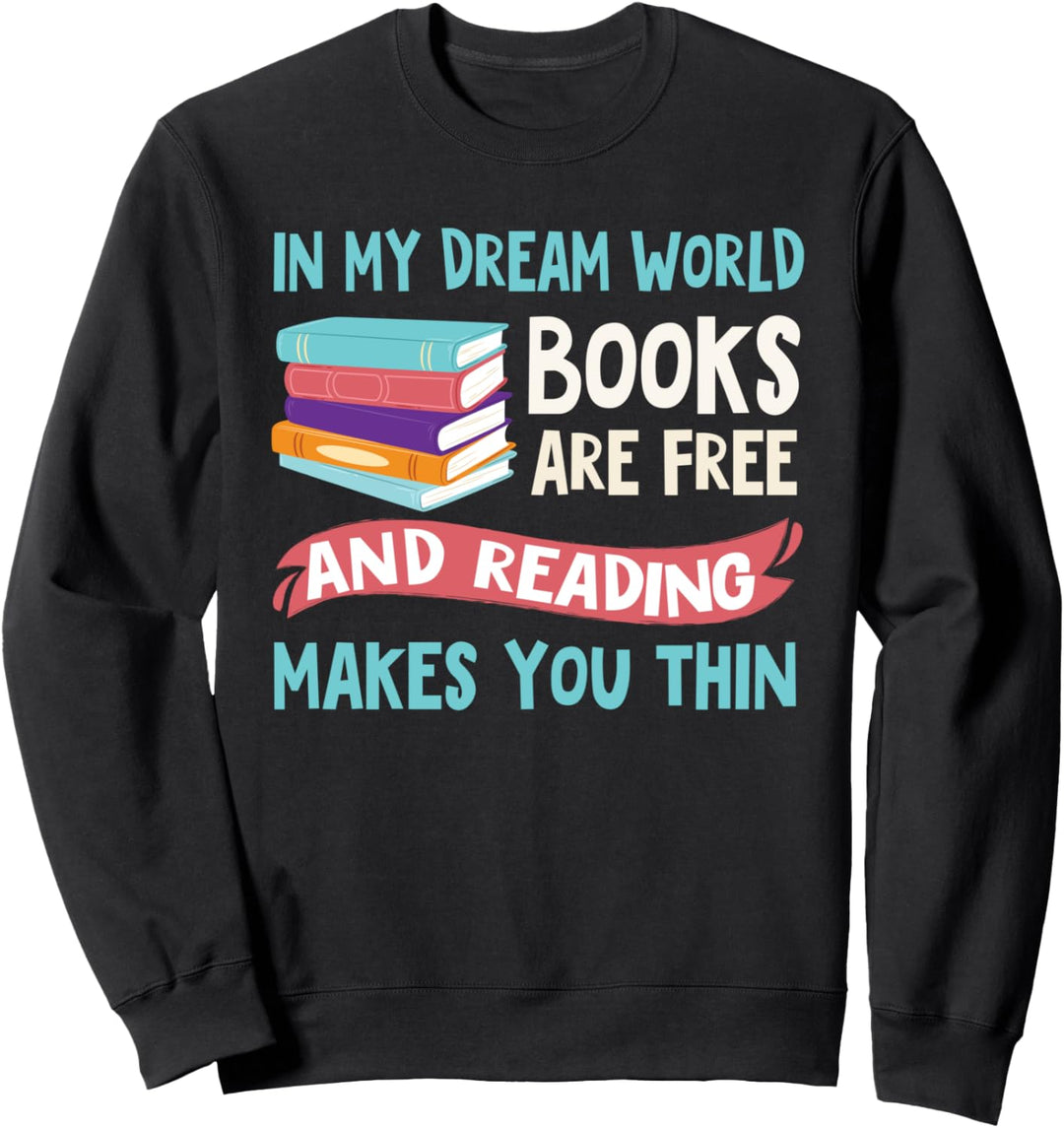 Funny Book Lover Reading English Teacher Gift Sweatshirt