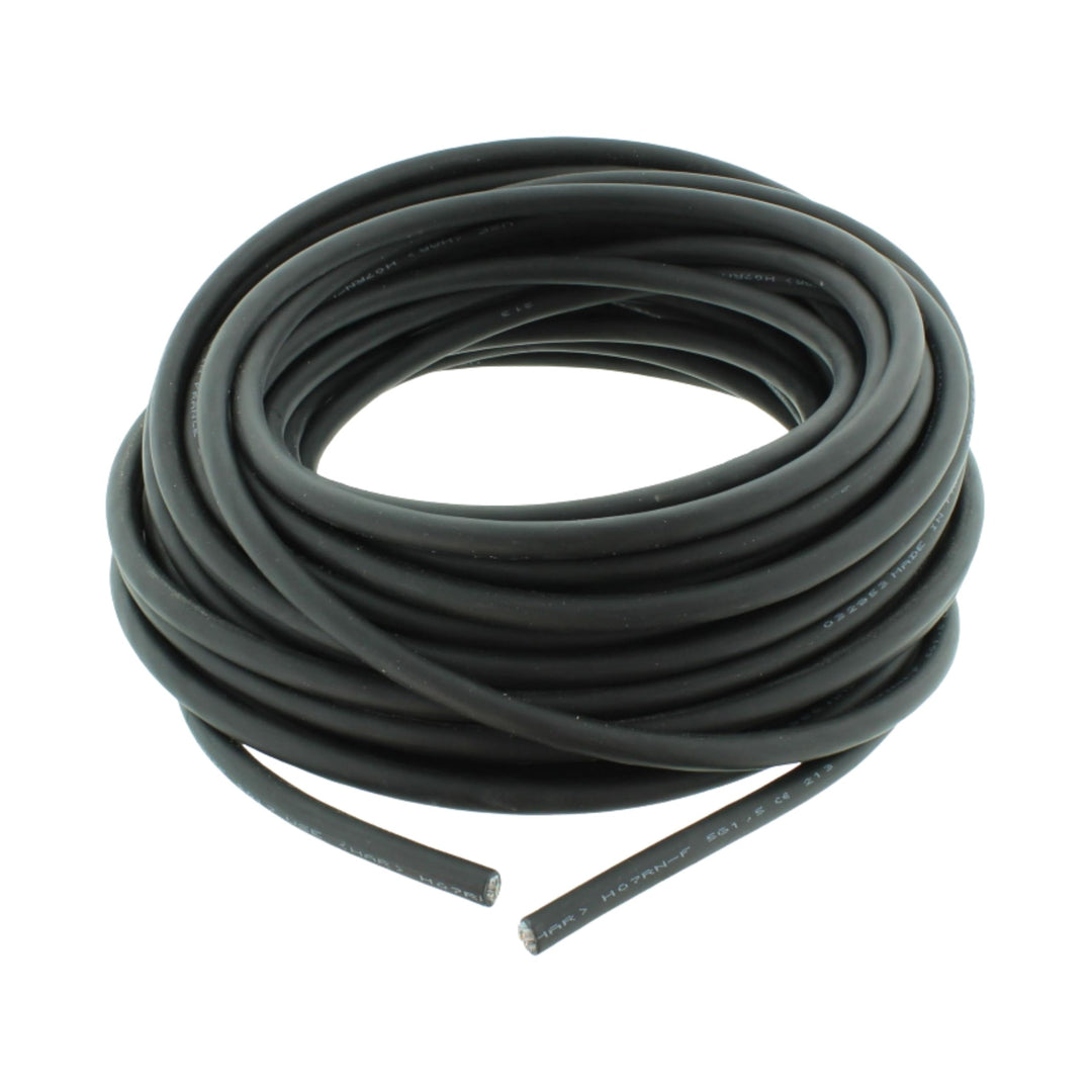 BTEC Schwere Gummischlauchleitung Flexibles Gummikabel Hochwertiges Elektrokabel H07RN-F 3G 1,5 25 M