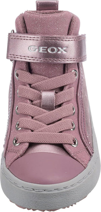 Geox Mädchen J Kalispera Girl I Sneakers 24 EU Rosa Dk Pink C8006, 24 EU Rosa Dk Pink C8006