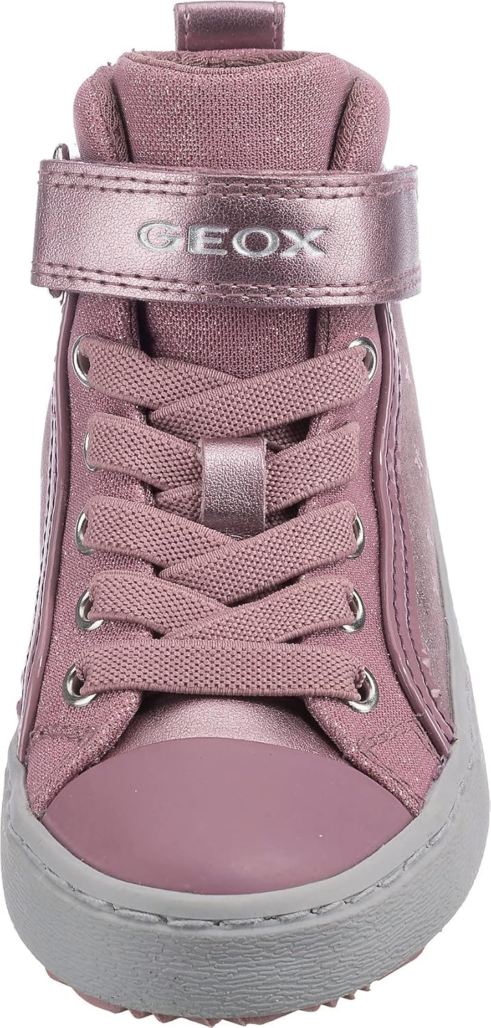 Geox Mädchen J Kalispera Girl I Sneakers 24 EU Rosa Dk Pink C8006, 24 EU Rosa Dk Pink C8006