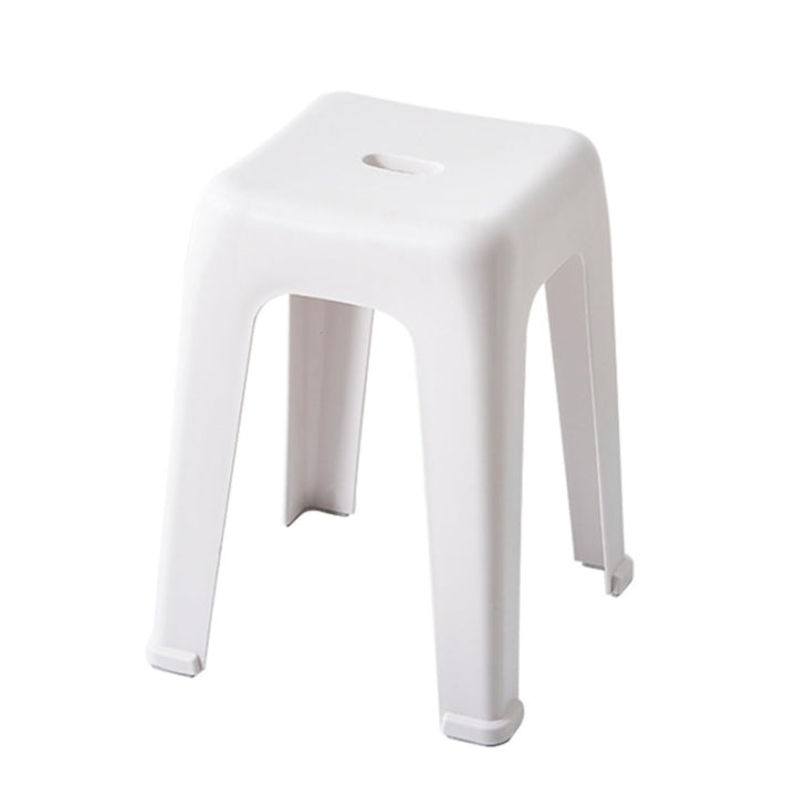 WITEN&NOCK 2er Set Design Badhocker Duschhocker Sitzhocker Badezimme Dusche Wohnzimmer Stuhl aus Kun
