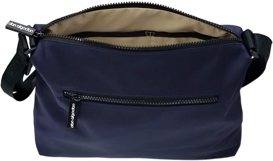 DON ALGODON Damen Zita Umhängetaschen, 30 x 9.5 x 19 cm Marineblau, Marineblau