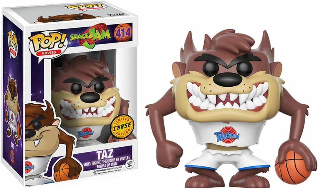 Funko 12429 Actionfigur Space Jam: Taz, Multi, Chase (!)