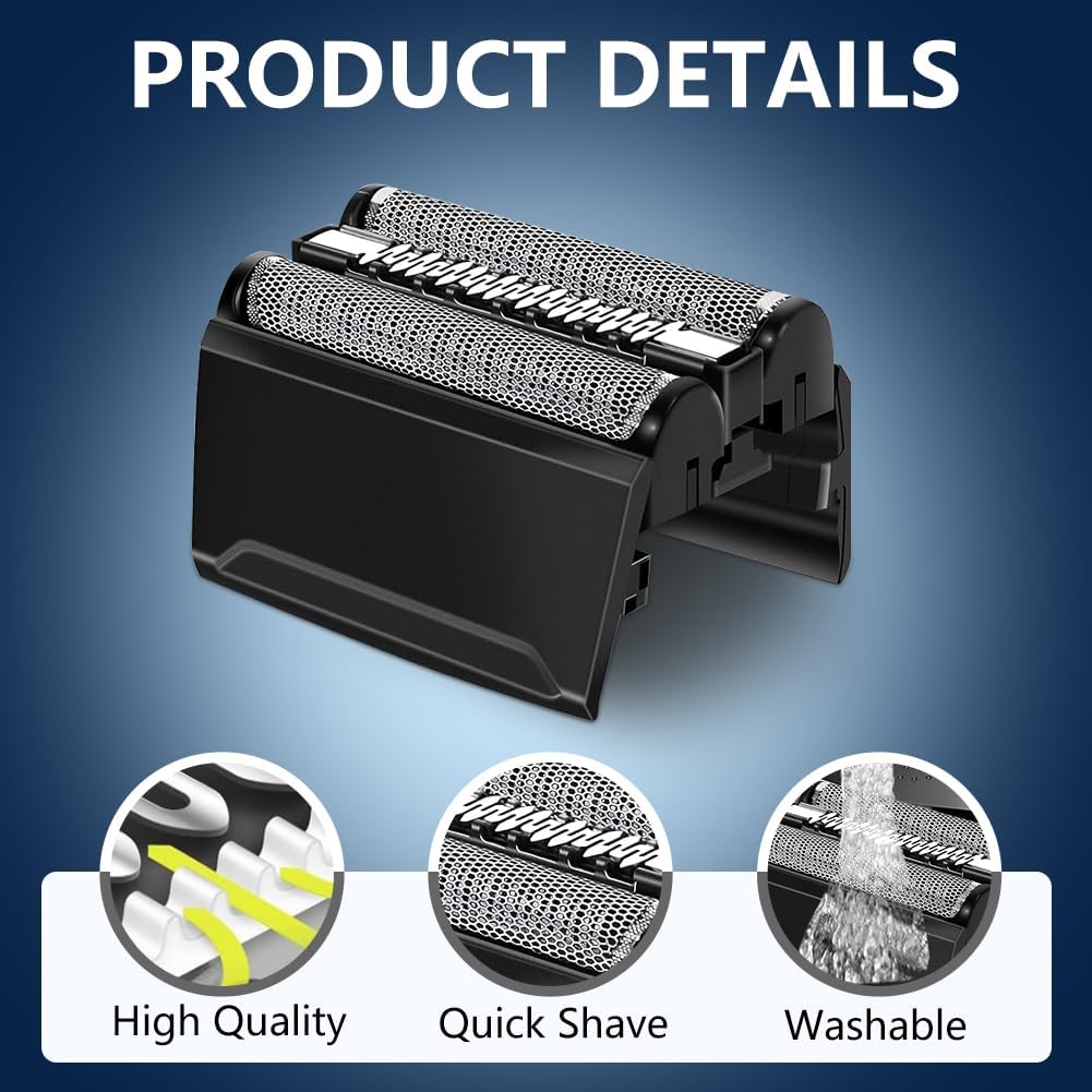 ACWOO Braun Series 5 Scherkopf, Scherkopf Braun Serie 5, Elektrorasierer, Ersatzscherteil Kompatibel