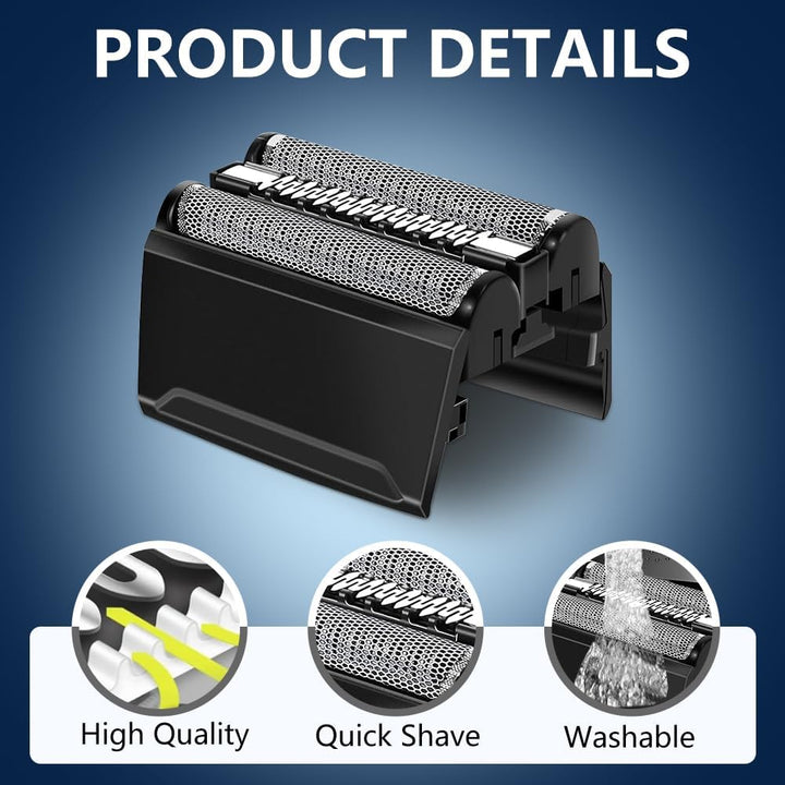 ACWOO Braun Series 5 Scherkopf, Scherkopf Braun Serie 5, Elektrorasierer, Ersatzscherteil Kompatibel