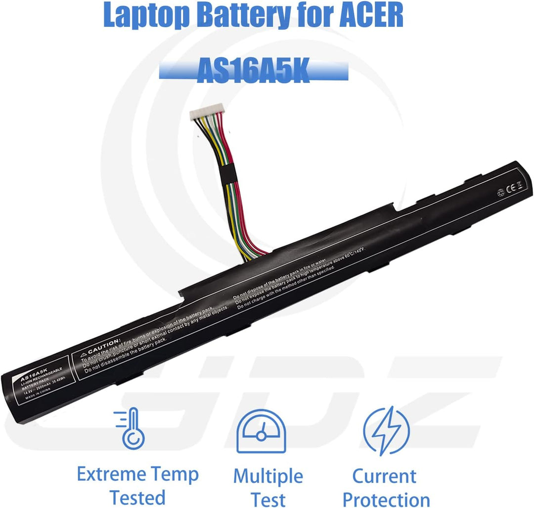 CYDZ AS16A5K Replacement Laptop Battery für Acer AS16A7K AS16A8K E5-475 E5-475G E5-476 E5-476G 14,8V