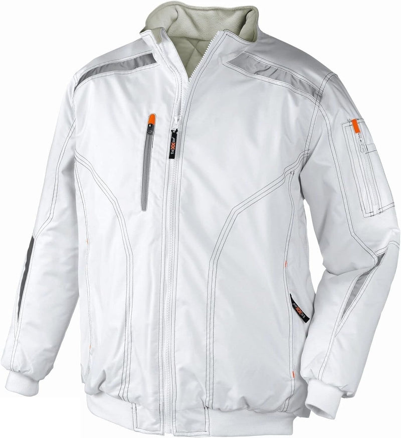 teXXor 4184-XXXL Pilotenjacke Fjord, Weiss, Grösse XXXL Grösse XXXL Weiss, Grösse XXXL Weiss