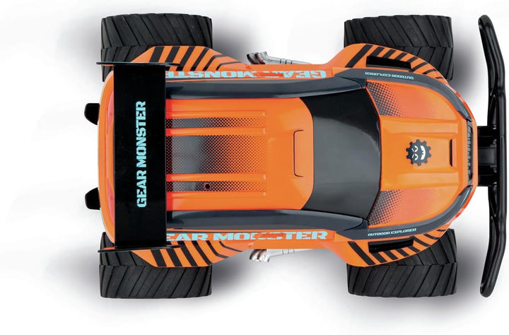 Carrera RC Gear Monster 3.0 – Offroader, Top-Speed bis 12 km/h, USB-C Akku und Full Function Steueru