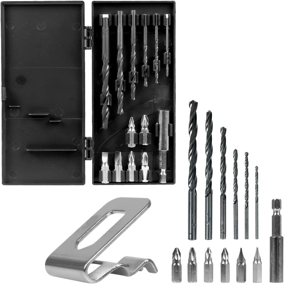 WALTER Li-Ion Akku-Schlagbohrschrauber Brushless 20V, 16 Drehmomentstufen, LED-Arbeitsleuchte, inkl.