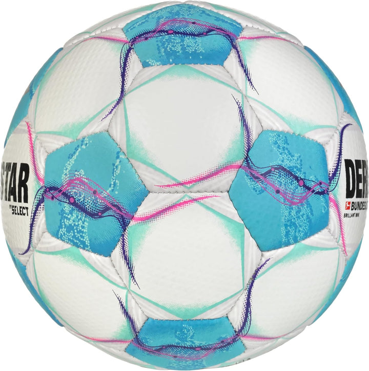 Derbystar Bundesliga Brillant Mini weiss/blau, weiss/blau