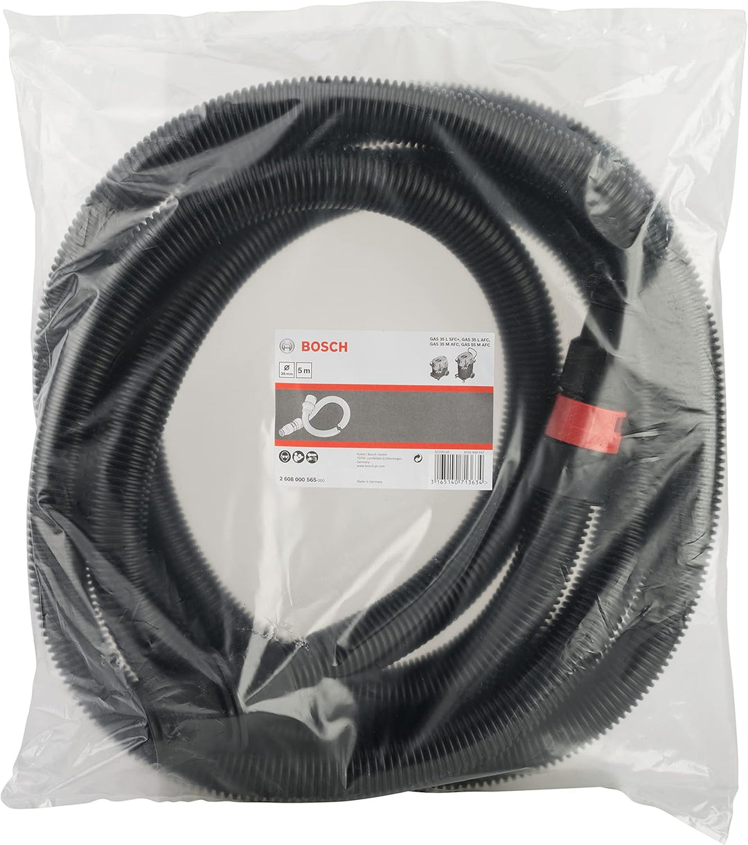 Bosch Professional Schlauch mit Bajonettverschluss, 5 m, 35 mm, 2608000565, 5 m, 35 mm
