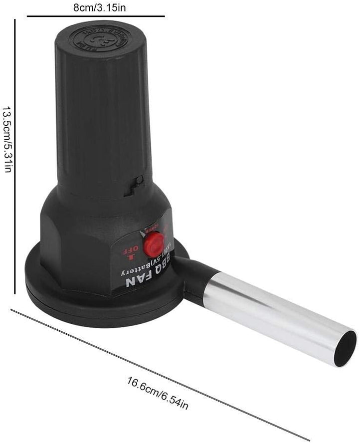 Jeffergarden Grill Luftgebläse 5 V Leichte Tragbare BBQ hair dryer Leichter Ventilator Werkzeuge Her