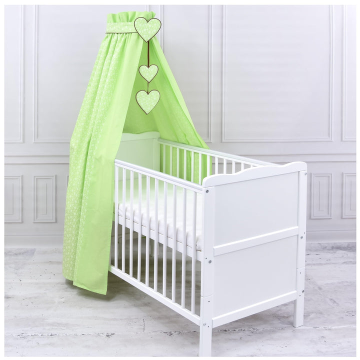 Generisch Baby Delux Babybett Himmel Betthimmel Baumwolle Baldachin für Babybett Kinderbett Wiege St
