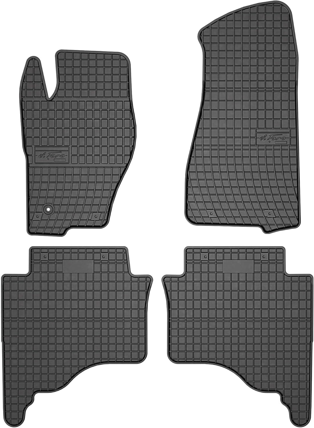 SMK Gummimatten auto fussmatten Satz für Jeep Grand Cherokee III 2004-2010 Erleben Sie einen neuen S