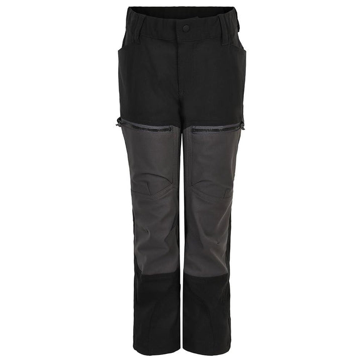 Color Kids Unisex Kinder Outdoor Pants Work Utility Outerwear 92 Schwarz, 92 Schwarz