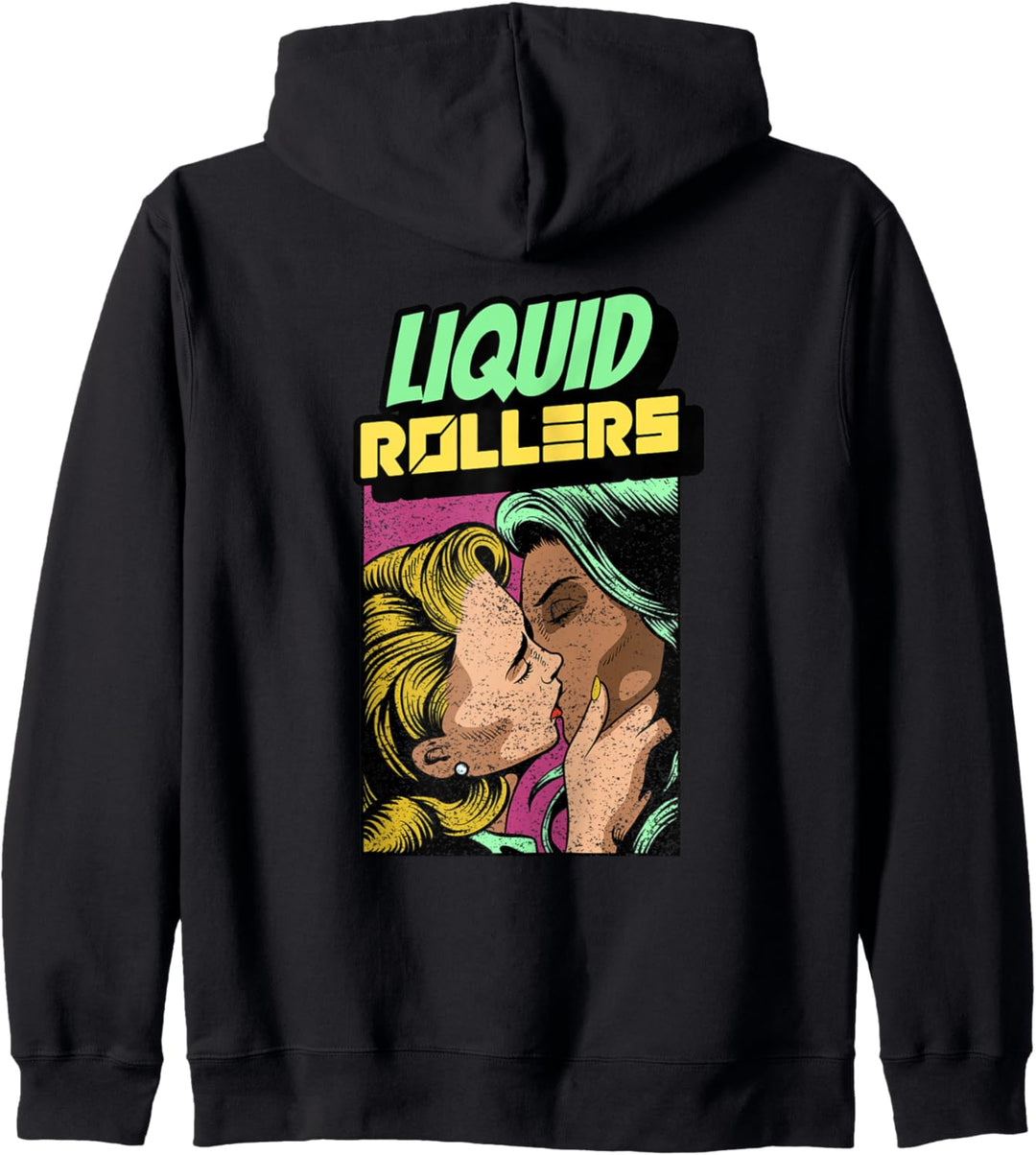 Liquid Drum And Bass Junglist EDM Drum N Bass Kiss Kapuzenjacke