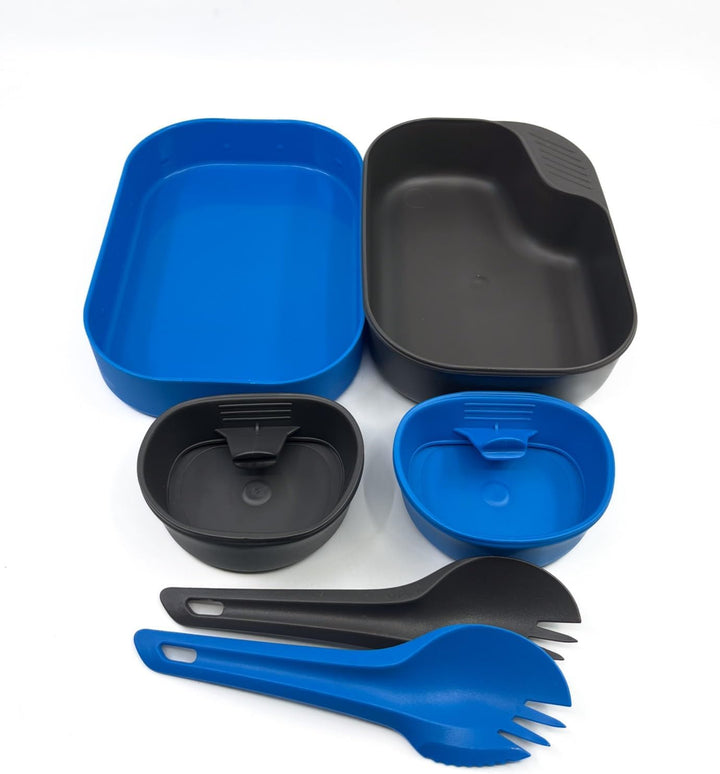 Wildo Unisex Geschirrset Camp-A-Box-Duo-Light blau, blau