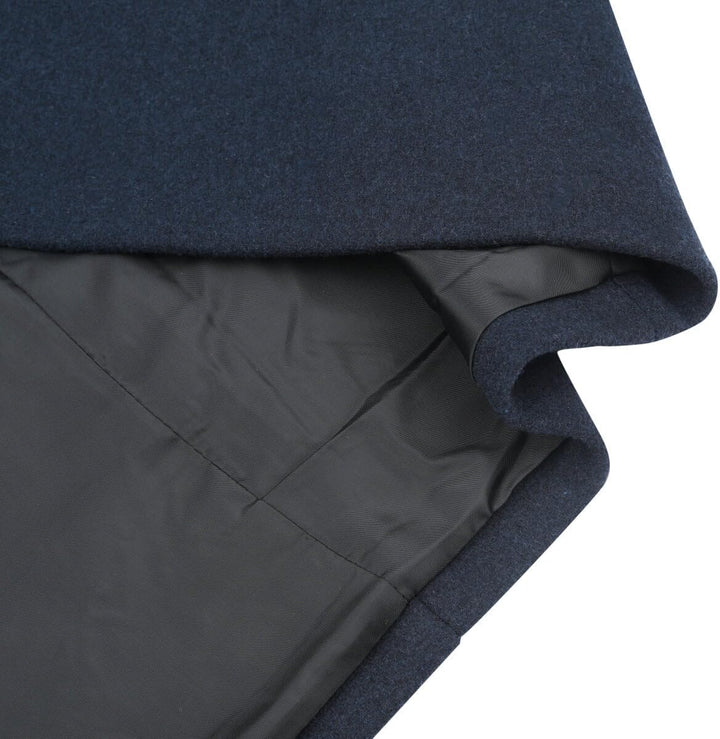 Allthemen Wintermantel Herren Wollmantel Lang Slim Fit Herrenmantel mit Stehkragen Business Coat für