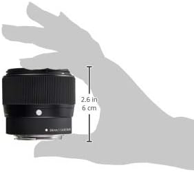 Sigma 56mm F1,4 DC DN Contemporary Objektiv für Canon EF-M Objektivbajonett für Canon EF-M Single, f