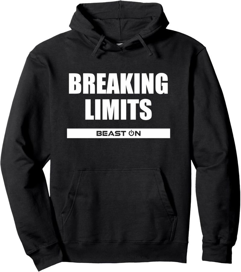 Breaking Limits Bodybuilding Fitness Gym Motivation Sprüche Pullover Hoodie