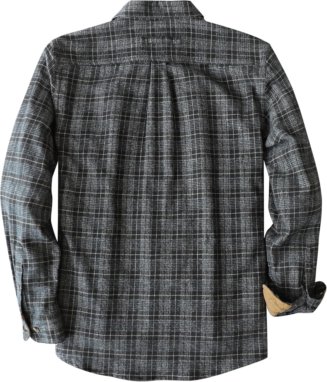 Dubinik® Flanellhemd Herren Button Down Kariert Baumwollhemd Freizeithemd Hemd Herren Langarm mit Zw