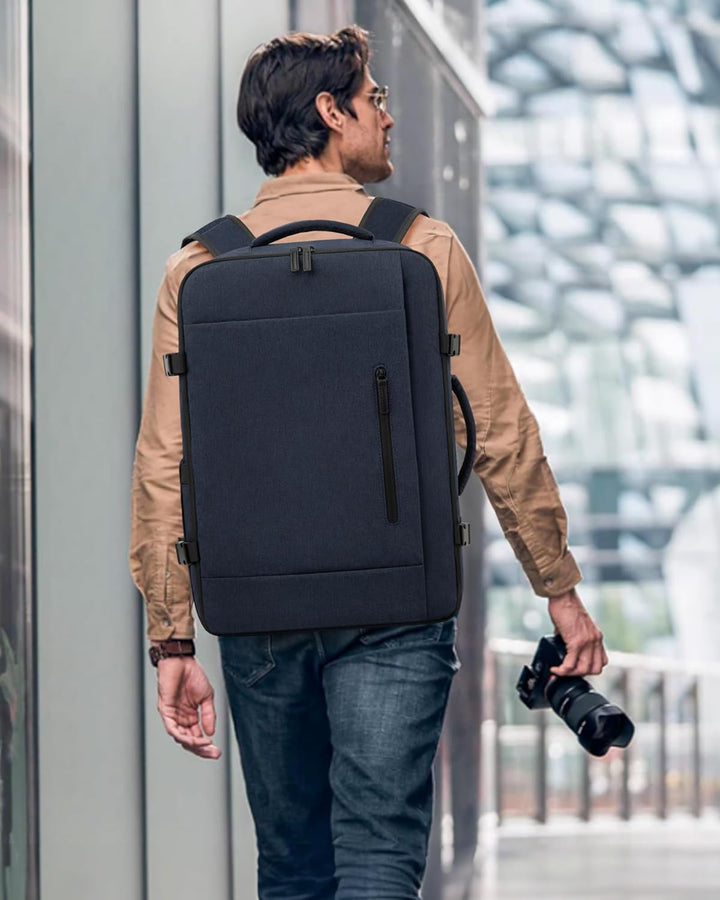 LOVEVOOK 45L Reiserucksack Handgepäck Flugzeug Gross, 18 Zoll Laptop Rucksack Travel Backpack Carry