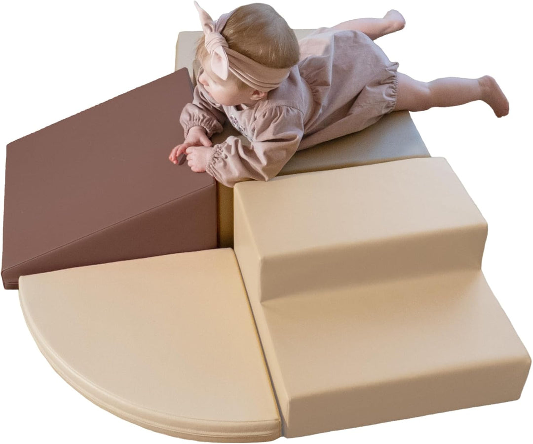 IGLU SOFT PLAY Corner Climber 5er Softbausteine Set für Kleinkinder & Babys – Kletterbausteine aus S