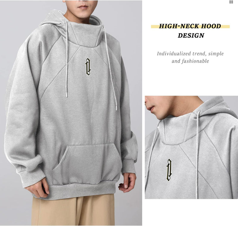 Eocicvvi Pullover Herren Hoodie Hip Hop Fleece Pulli Kapuzenpullover Hoodie Sweater Sweatshirt Mit K