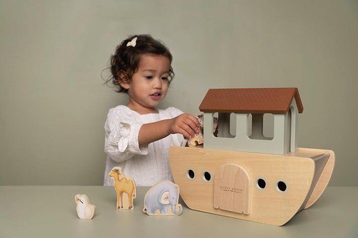 Little Dutch 7055 FSC Holz Spielset Arche Noah
