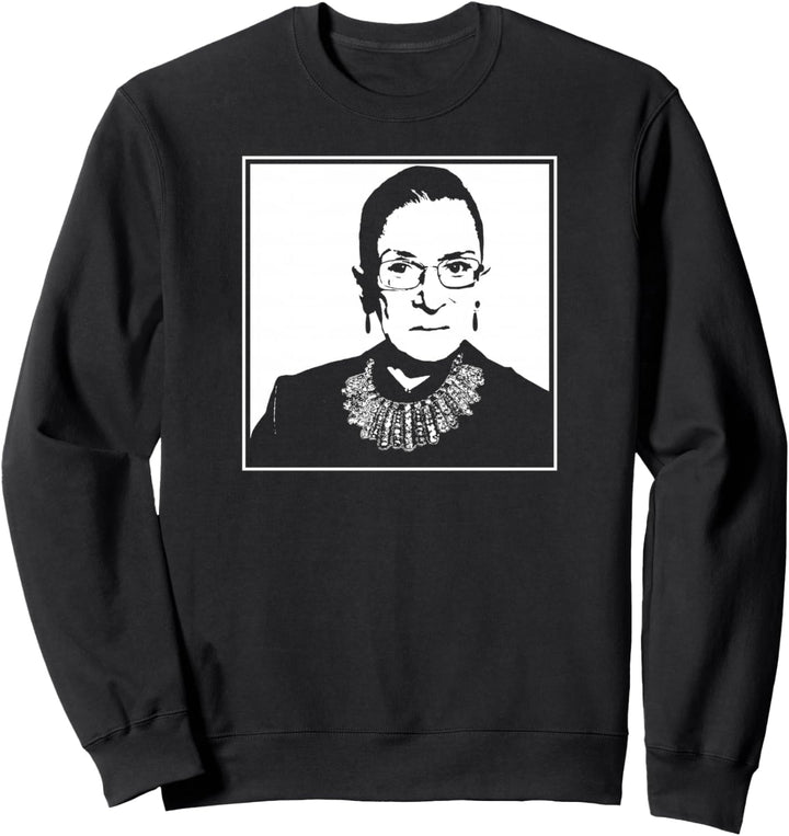 RUTH BADER GINSBURG RBG feministische Ikone SCOTUS Meme Sweatshirt