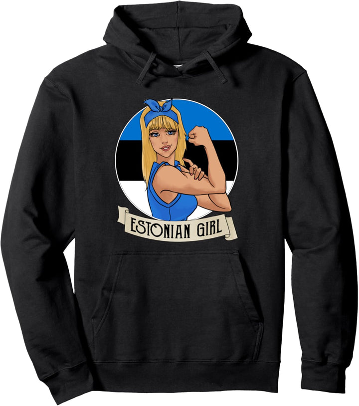Estland Flagge Estland Flagge Merchandise Eesti Pullover Hoodie