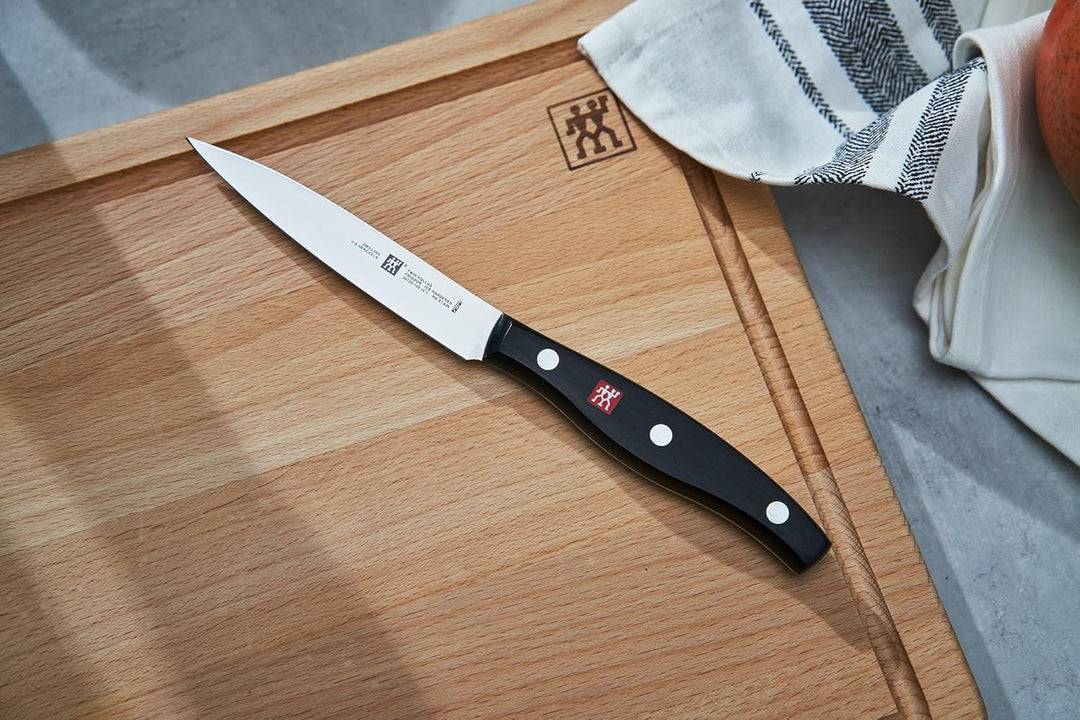 Zwilling 1001355 Spick-/Garniermesser, Klingenlänge: 10 cm, Kleines Klingenblatt, Rostfreier Spezial