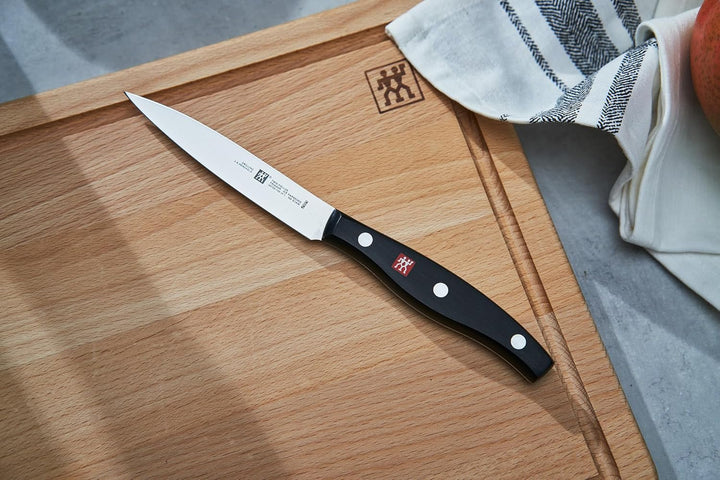 Zwilling 1001355 Spick-/Garniermesser, Klingenlänge: 10 cm, Kleines Klingenblatt, Rostfreier Spezial