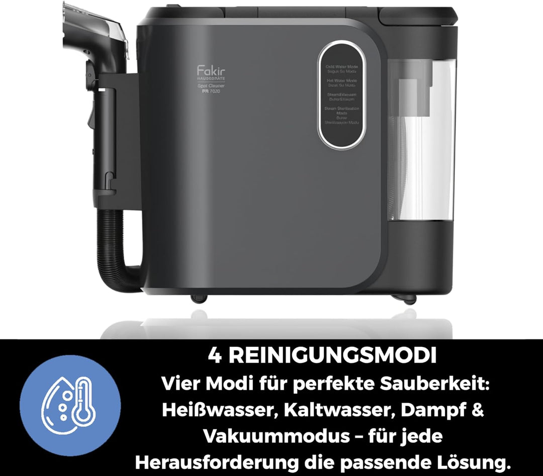 Fakir SDA Dampf/Fleckenreiniger schwarz Spot Cleaner PR 7020