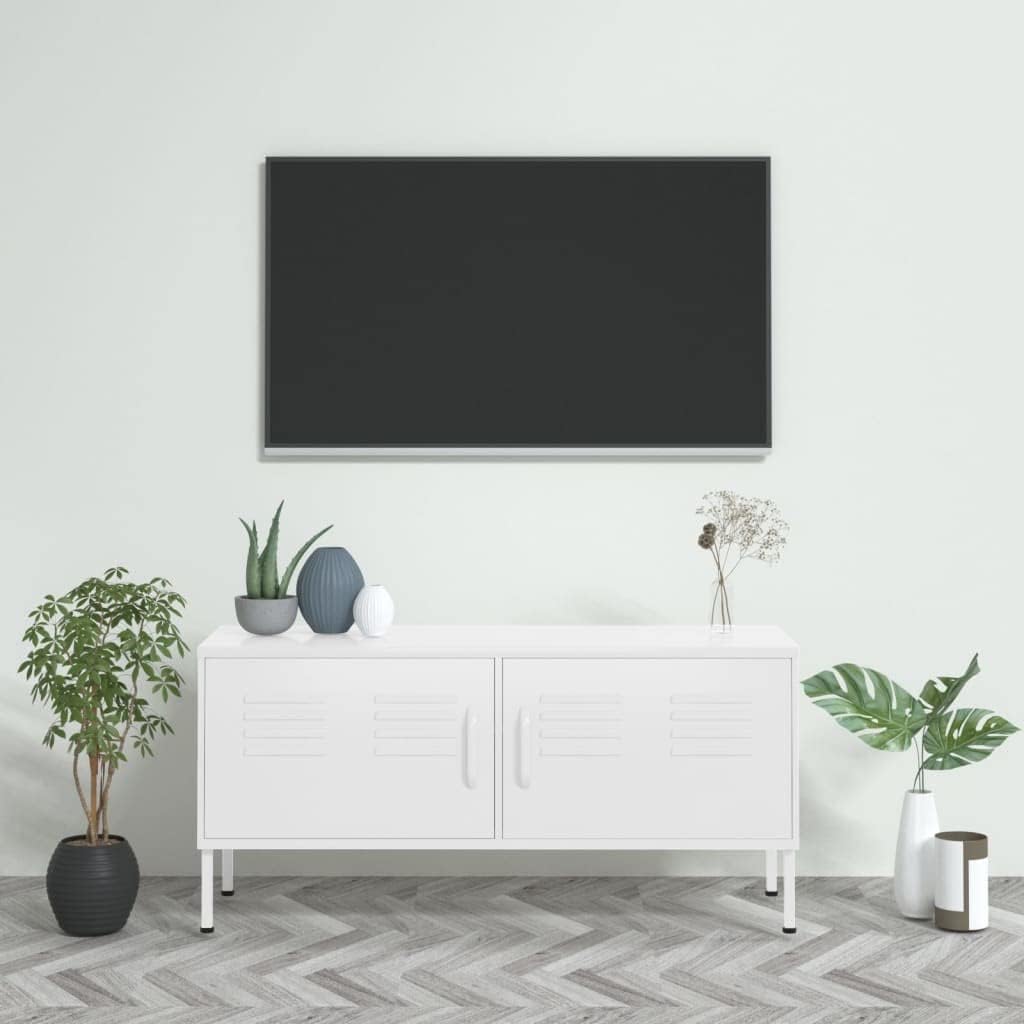 vidaXL TV Schrank mit 2 Türen Lowboard TV Möbel Tisch Board Sideboard Fernsehtisch Fernsehschrank Hi