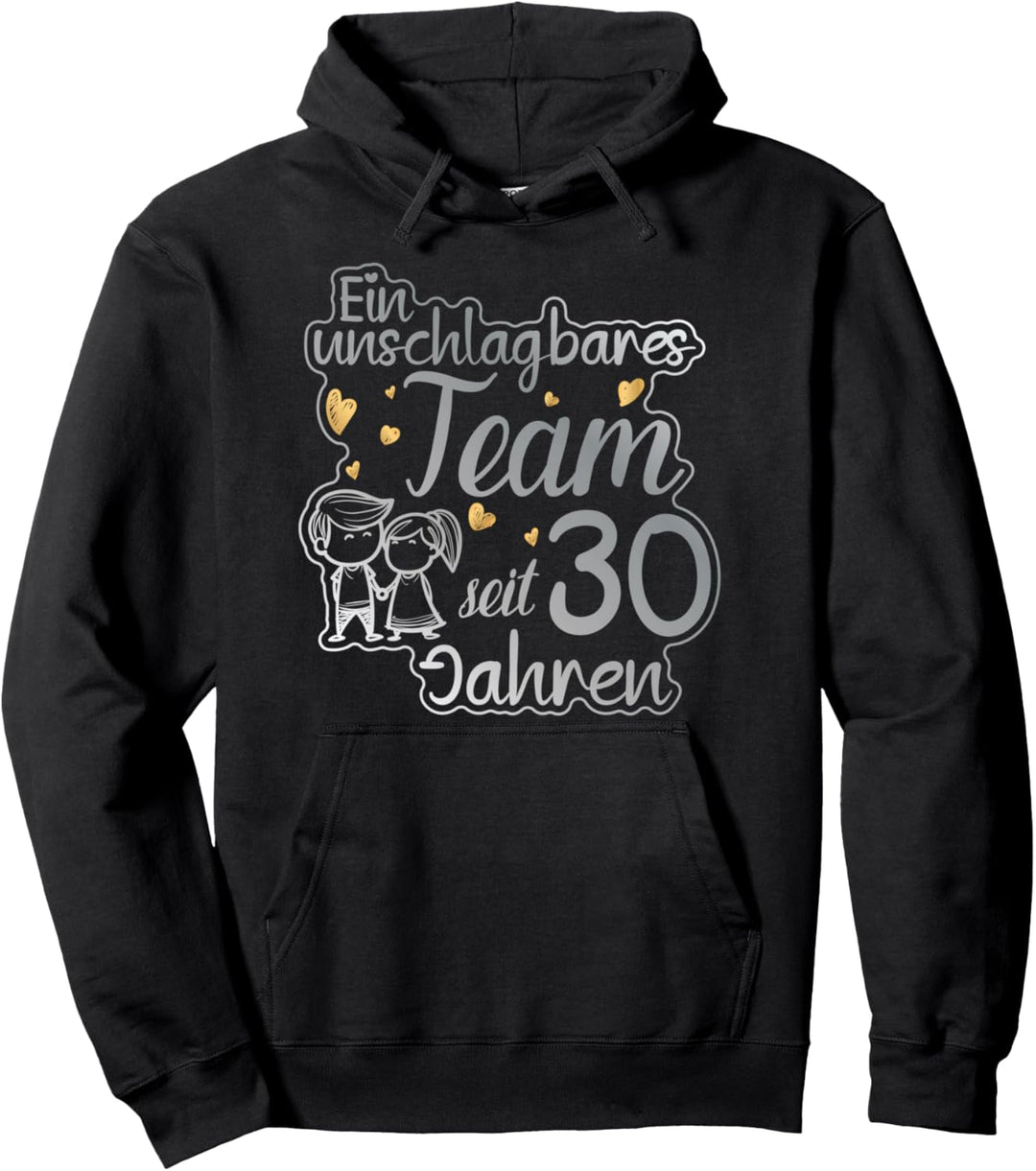 30. Hochzeitstag Perlenhochzeit Pullover Hoodie