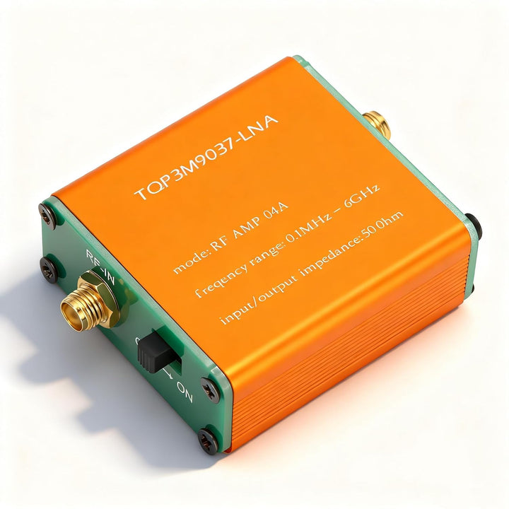 Rauscharmer Verstärker mit 0,1 MHz und 6 GHz, Professionelles LNA-HF-Leistungsvorverstärkermodul mit