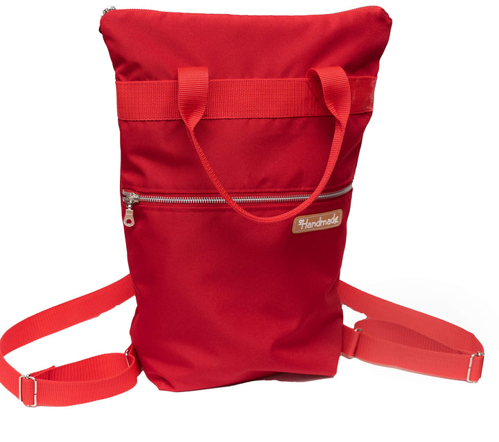 DIY Nähset/Nähpaket Rucksack/Shopper 37cm x 30cm rot