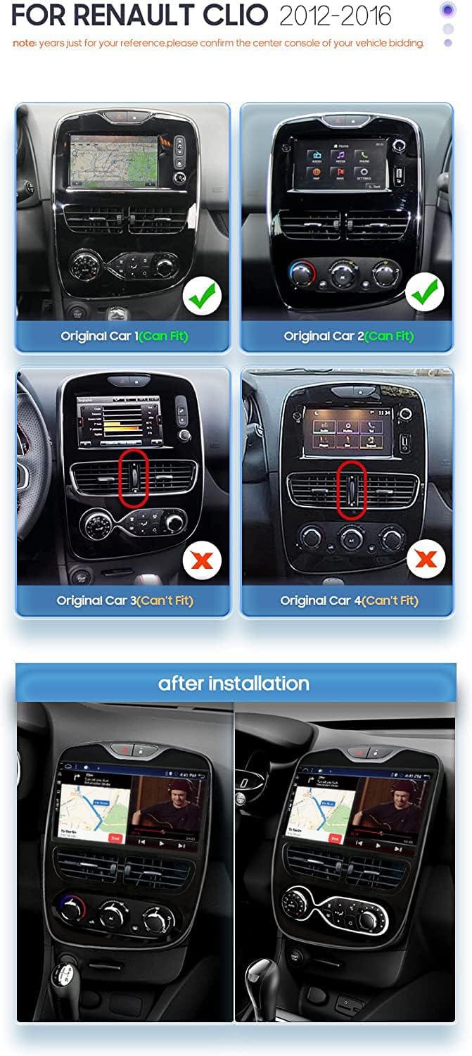 Android 14 Autoradio Octa Core 6GB+128GB mit CarPlay Android Auto DSP Kamera-10.1 Zoll IPS Touchscre