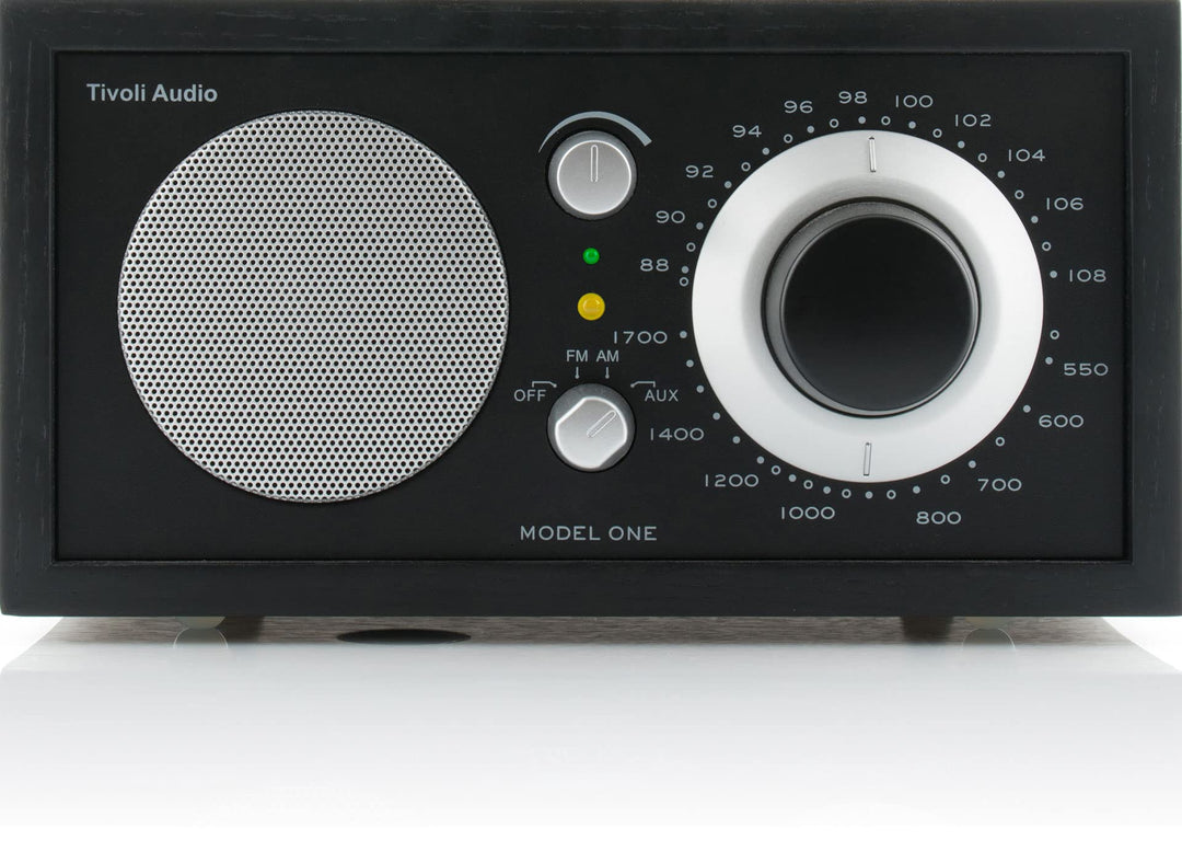 Tivoli Audio Model One UKW-/MW-Radio (Schwarz / Schwarz / Silber) black, black