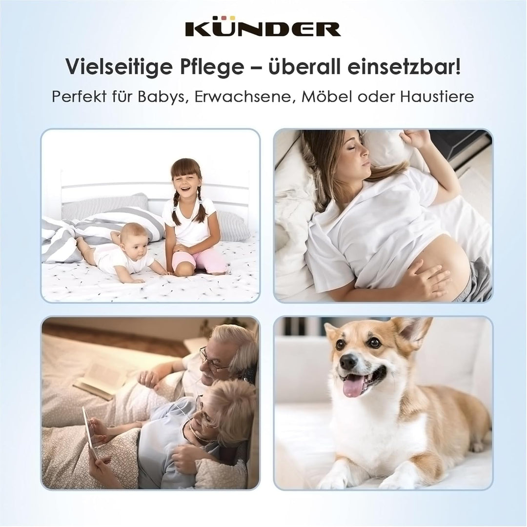 30x Baby Wickelunterlage Einweg 60x40 cm - Ultra-saugfähige Inkontinenzunterlagen, 6-lagige Betteinl