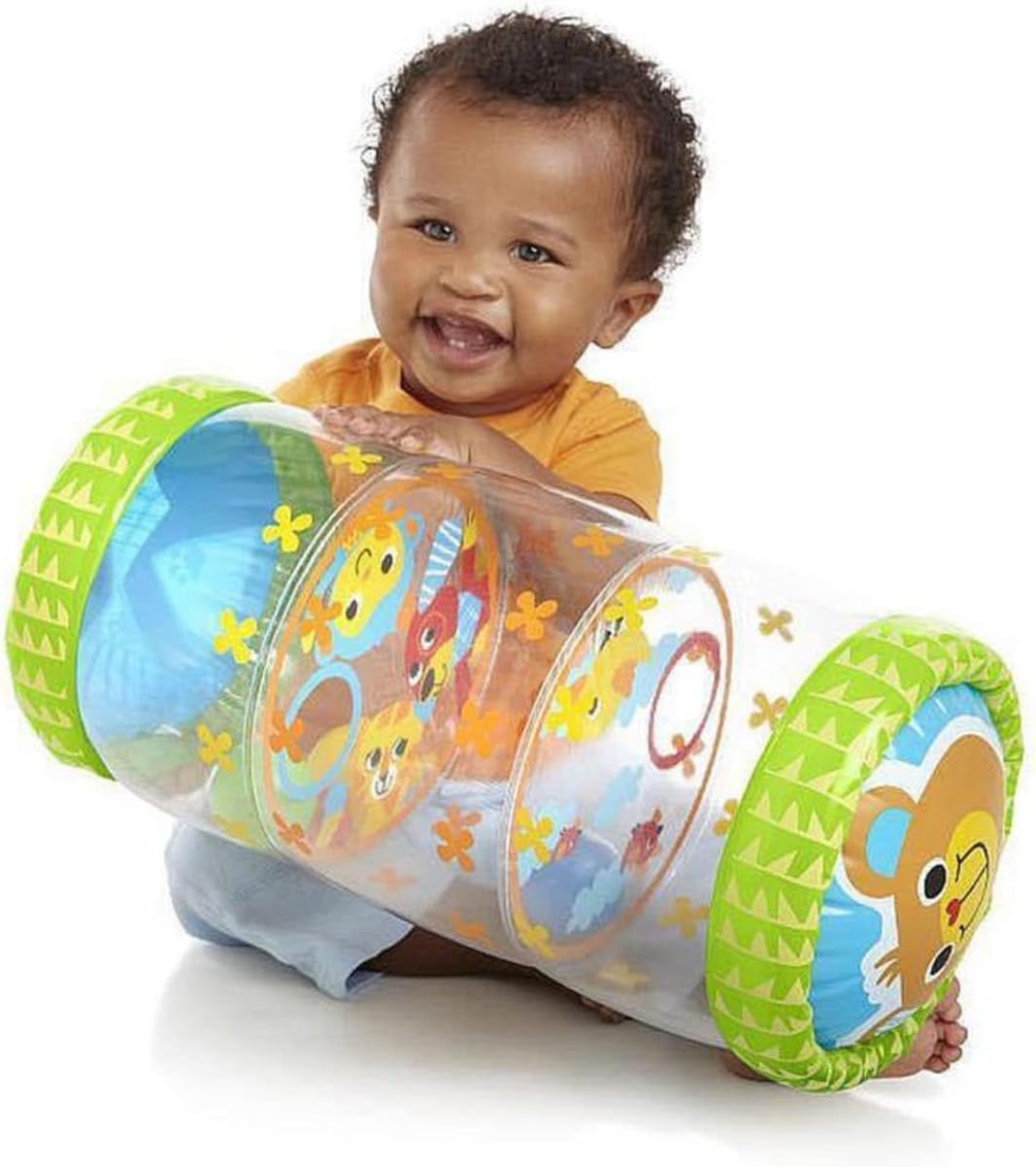 Aufblasbarer Babyroller Krabbelroller mit B?llen und Gl?ckchen f¨¹r Babys 3-36 Monate ¨C Multifunkti