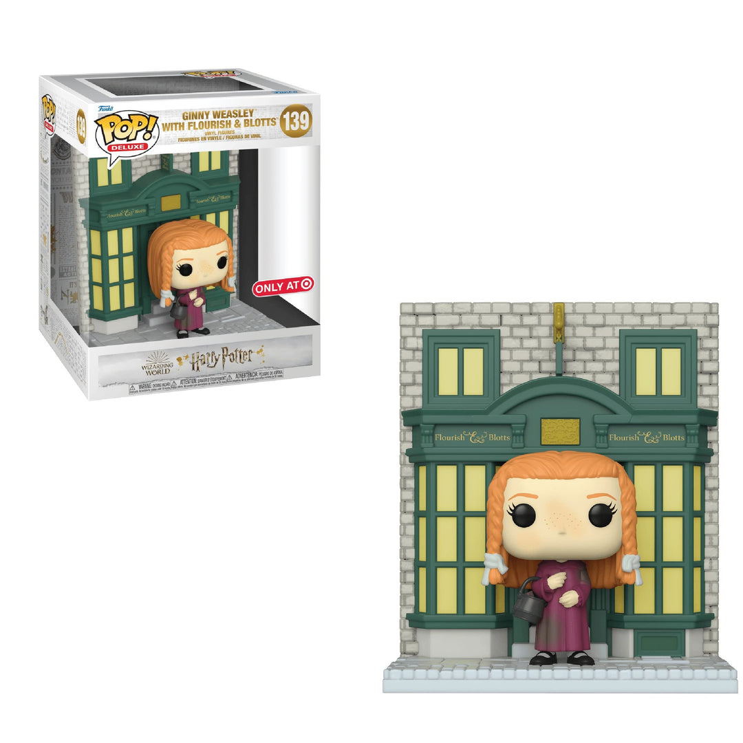 Funko Pop! Deluxe: Harry Potter - Ginny Weasley with Flourish & Blotts (Special Edition) #139 Vinyl