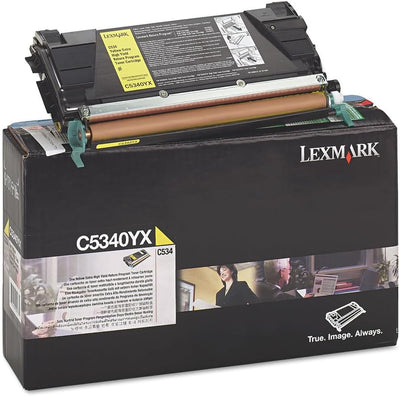 Lexmark C5340YX C534 Tonerkartusche 7.000 Seiten Rückgabe, gelb