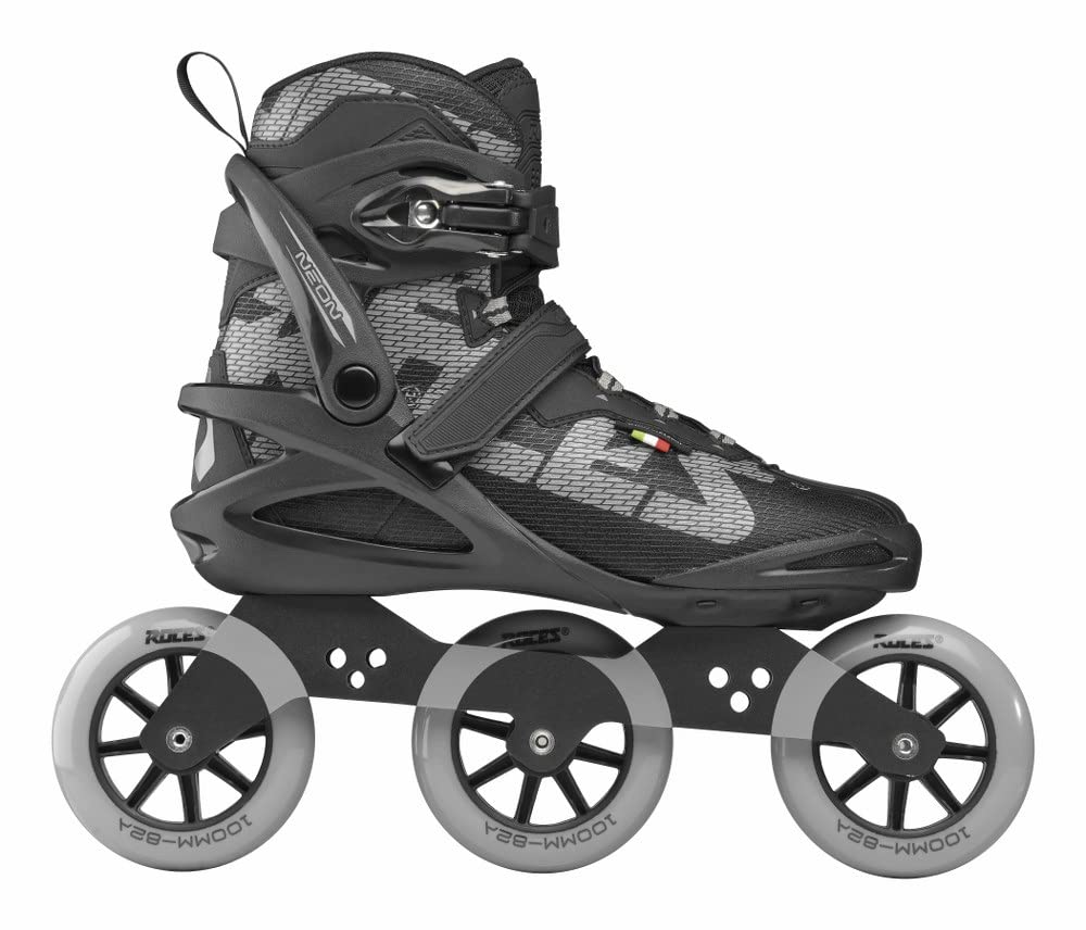 Roces Inline Skates Neon Tif M 400879 00001 Herren Skates, Schwarz, 43