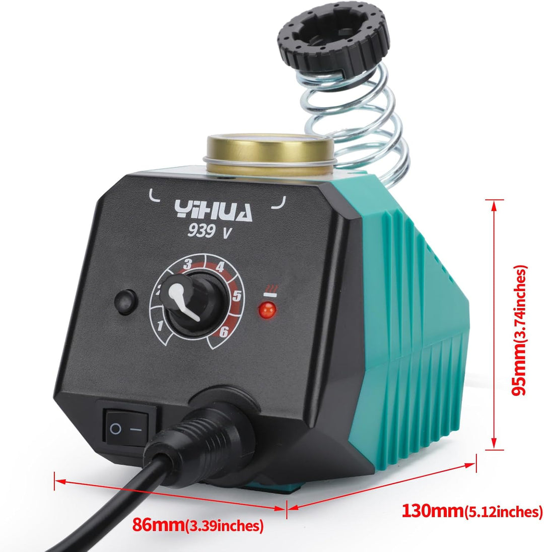 YIHUA 939-V Brandmalerei brennpeter für holz mit 23 Drahtspitzen in verschiedenen Formen, abnehmbare