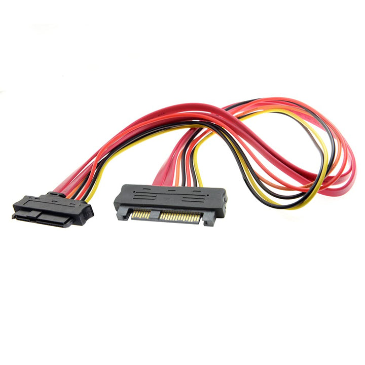NFHK SAS Hard Disk Drive SFF-8482 SAS Cable 29Pin Male to Female Extension Cable 0.5m