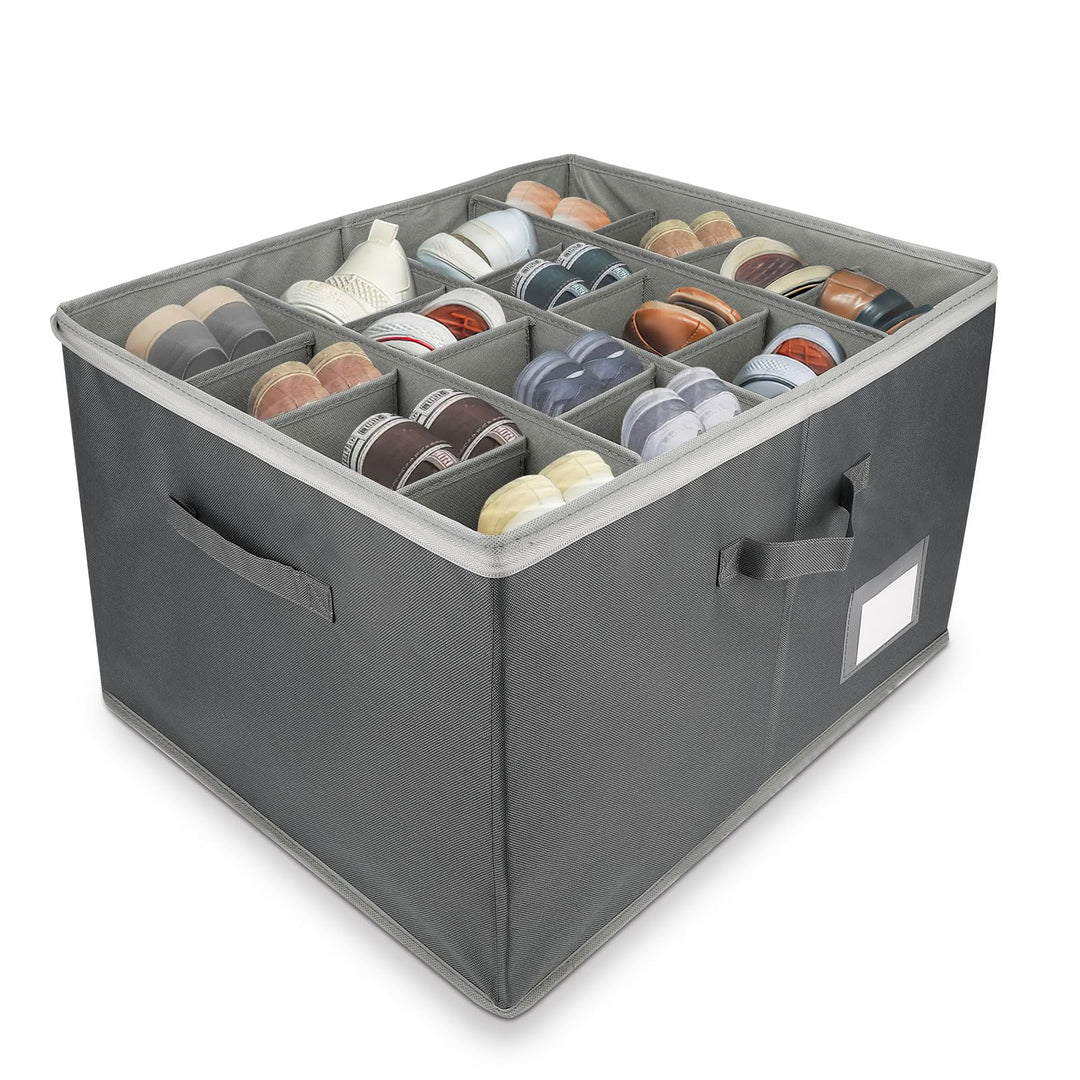 Schuhaufbewahrung Schuhorganizer Schuhschrank, Schuhorganizer Platzsparen, Passt 16 Paare,Schuh Orga